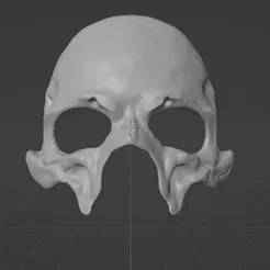 Improved Papa Perpetua Mask- Ghost
