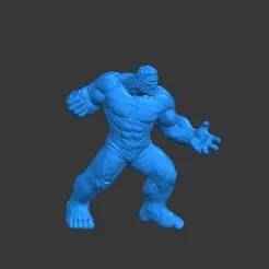 Incredible Hulk Poseable 3D Printable Model – Dynamic STL Figure for Collectors & Fans