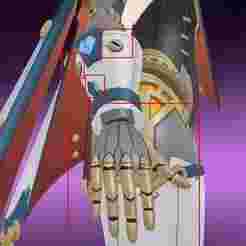 Ineffa - Genshin Arm & detail