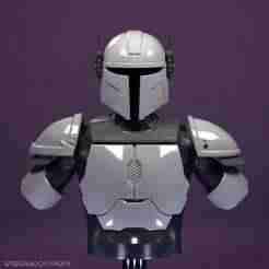 Inspiried by Fortnite Mandalorian Warrior - Strength Full Armor set
