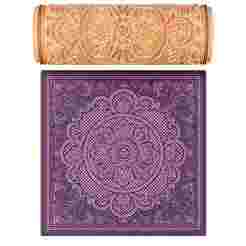 Intricate Lace Texture Roller no.2 – Decorative Lace Roller for Clay, Pottery, Fondant and Crafts