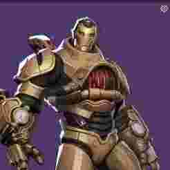 Iron man, Steam Power, Tony Stark, costume Marvel Rivals Full armor and weapon Cosplay Kit , kitbash ALl in one