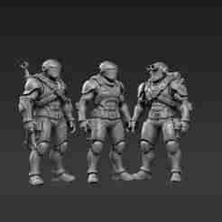 Iron-Wright Tech Bits - Helms, Bionics & Tool Packs for Tabletop Minis