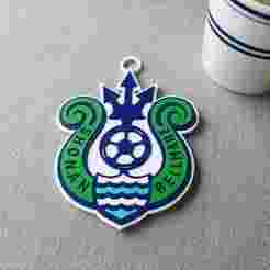 J1 Shonan Bellmare keychain badge color printable and renderable