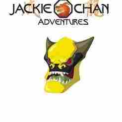Jackie Chan Adventures - Oni Mask (Kiiro's Mask)