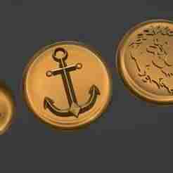 Jaina Proudmoore costume buttons