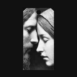 Jesus and Mary Sacred Portrait Keychain