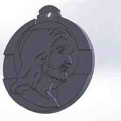 Jesus Christ multilayered keychain