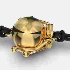 Jewelry CLASP Lock bead 10mm diameter STL ready for Print