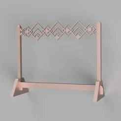Jewelry earring display