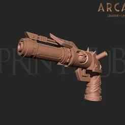 Jinx Zapper gun from Arcade Season 2 League of Legends for cosplay