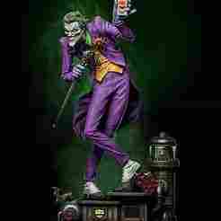 Joker STL File – The Clown Prince of Crime 3D Printable Statue