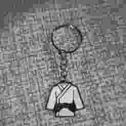 Judogi Keychain -JUDO