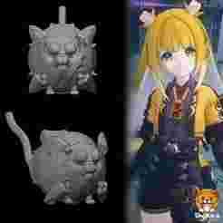 Jufufu - Companion - Zenless Zone Zero ZZZ Cosplay Prop