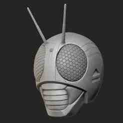 Kamen rider black helmet (capacete) cosplay