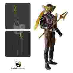 Kamen Rider Habataki Ongekiflute STL OBJ for cosplay/toys