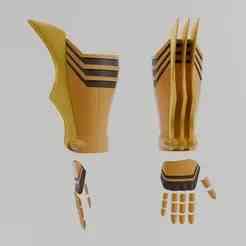 Kamen Rider OOO TaToBa Forearm and hand cover for cosplay