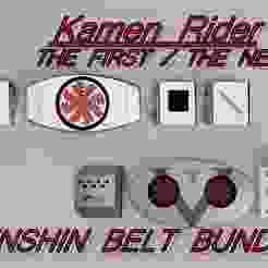 Kamen Rider The First The Next Henshin Belt BUNDLE