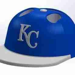 Kansas City Royals Baseball Cap Desk Organizer