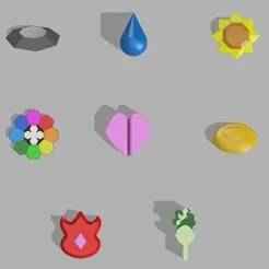 Kanto Badges || Kanto Medals