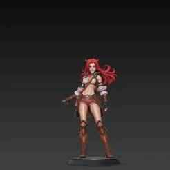 Katarina-Inspired Figurine – League of Legends Fan Art
