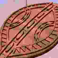 Kenyan Ndome Shield stl 3d printing file