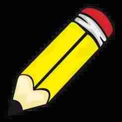 Key rings Pencil x30
