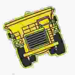 Keychain Caex Front Truck Keychain Komatsu