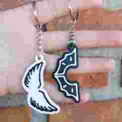 keychain duki wings
