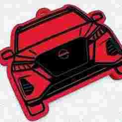 Keychain Nissan Kicks Front Keychain
