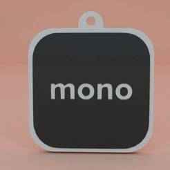 Keychain with Monobank logo