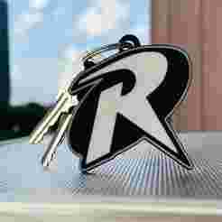 KEYCHAIN WITH ROBIN SYMBOL