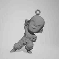 Keychain/keychain Krillin Dragon Ball Z