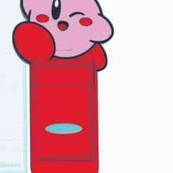 Kirby Badge Holder