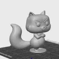 Kitty big mouth funko style