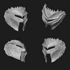 KNIGHT FACE MASK STL FILE | KNIGHT FACE MASK DIGITAL FILE
