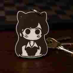 Komi-san keychain, Komi Can’t Communicate