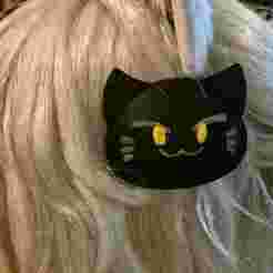 Koneko Hair Clip – High School DxD Cosplay Accessory (3D Model)