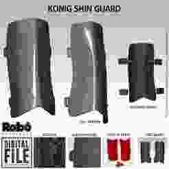 Konig Shin Guard Cosplay Leg Armor - Modern Warfare 2 / 3 - WARZONE - STL model 3D print file