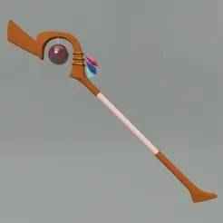 Konosuba Wizard archmage Megumin upgraded Staff. Anime, manga, props, cosplay