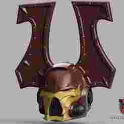 Korne Berseker Space Marine 2 Helmet 1:1 Replica Cosplay