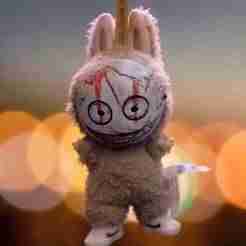 Labubu Accessories Toys  - The Legion Frank Mask - Dead by Daylight