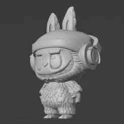 labubu figurine or keychain
