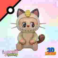 Labubu Meowth - Pokemon