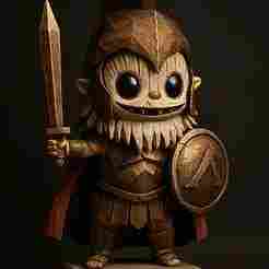 Labubu Sparta: Guardian of the Omega Realm