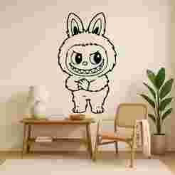 Labubu12 - Wall Art Multicolor