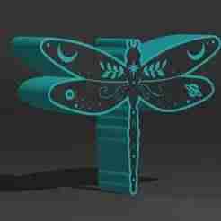 Lamp Dragonfly 3D Model