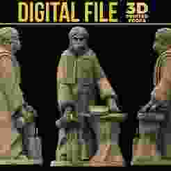 Lawgiver from Planet of the Apes Statue and Bust