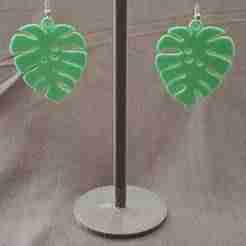 leaf earring