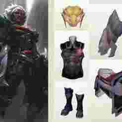League of Legends - Ambessa Armor - DIY Cosplay Wearable Armor - Pepakura EVA Foam Template - PDO Pattern File Only
